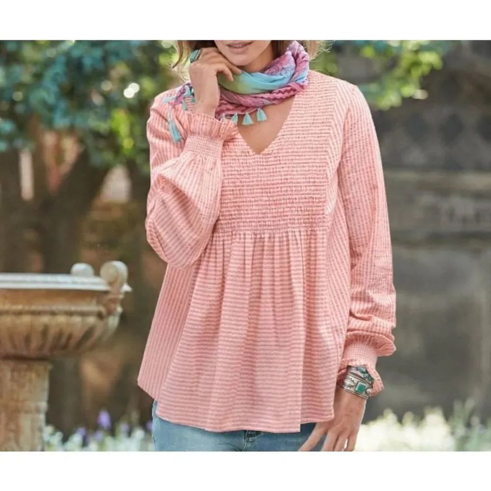 Sundance The Julia  striped Top sz XS